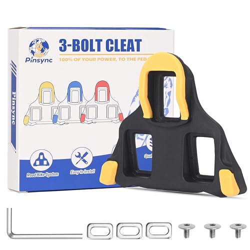 Single Road Cycling Cleat for SPD-SL Pedals - 6° Float