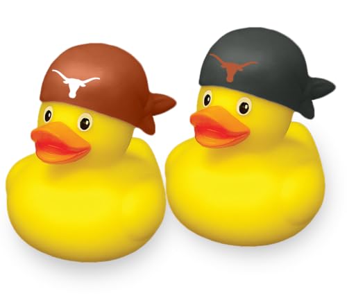 Texas Longhorns Rubber Duck Set - Officially Licensed Collectible
