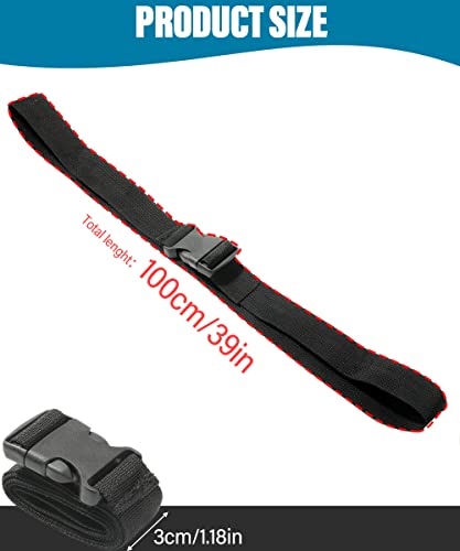 38-Inch Battery Tie Down Strap - Premium Nylon with Quick Release Buckle
