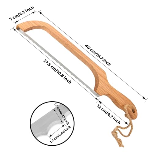 16-Inch Sourdough Bread Knife - Serrated Bread Slicer