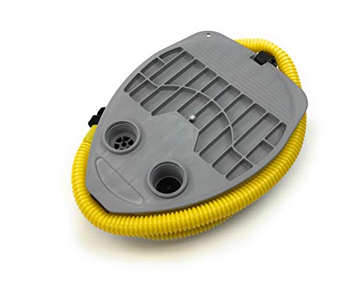 Seamax 7L Single Stage Foot Pump for Inflatable Boats, Max 3.6 PSI, Supports Inflation & Deflation