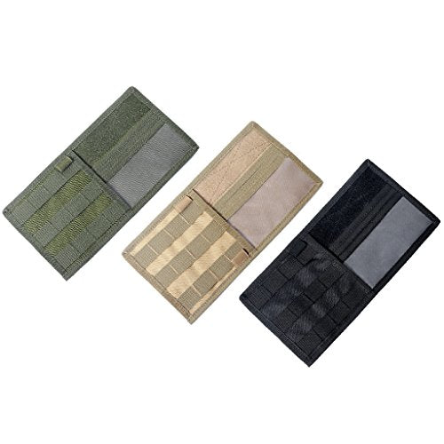 Tactical MOLLE Vehicle Visor Organizer Pouch - Black