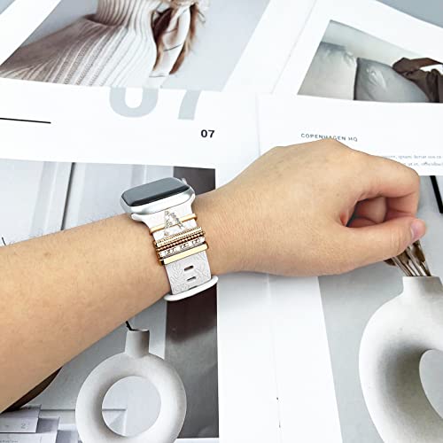 Decorative Rings Loops for Apple Watch Bands - A-Gold