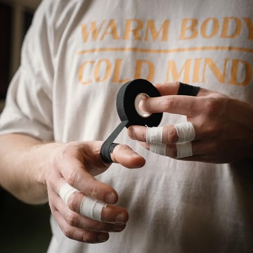 Athletic Finger Tape - 0.5 Inch x 33ft - 3 Rolls White