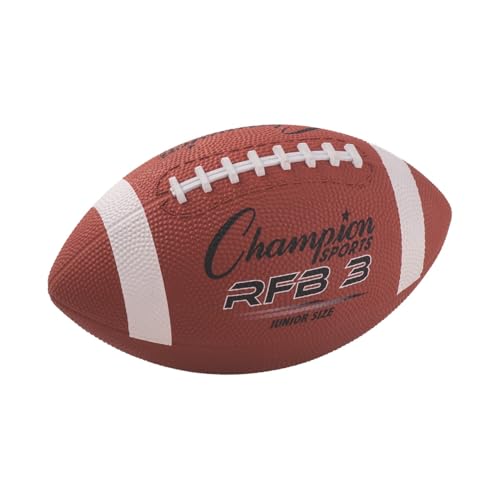 Durable Rubber Football - All-Weather Grip for Indoor & Outdoor Play