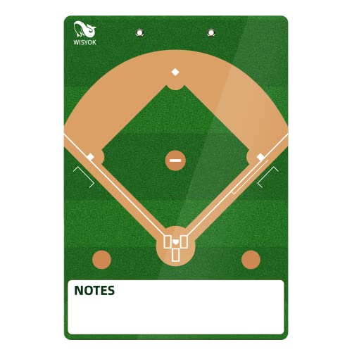 Baseball Clipboard with Dry Erase Marker | Double-Sided Coach Board