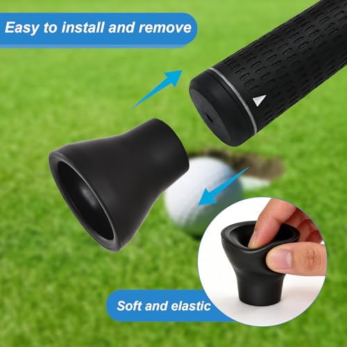 4-Piece Golf Ball Retriever Set - 3-Prong & Suction Cup Grabbers