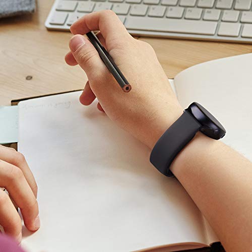 20mm Soft Silicone Replacement Strap for Amazfit - Black, Large