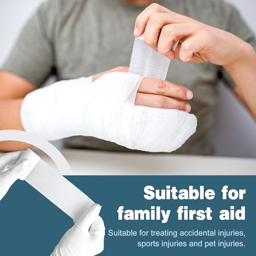 20 Pack Premium Gauze Rolls Bandages - 2 in x 4.1 Yards
