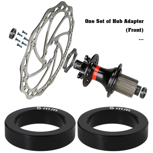 OTOTEC Front Bike Hub Adapter Disc Brake Conversion 5mm Thickness