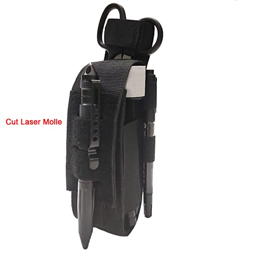 GZWER Tactical Tourniquet Pouch with Shears & Pen - Back Set