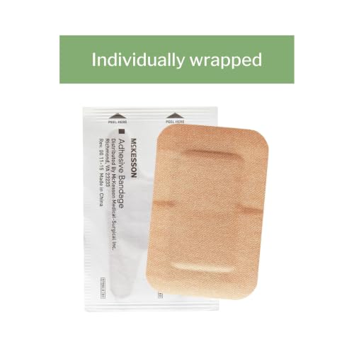 Adhesive Bandages - Sterile Fabric, 2x3 in, 50 Count