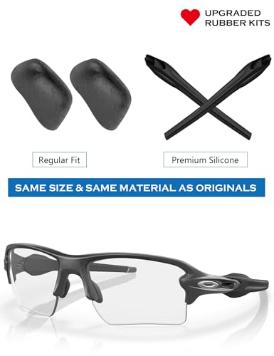 Replacement Earsocks & Nosepieces Rubber Kit for Oakley Flak 2.0 - Yellow