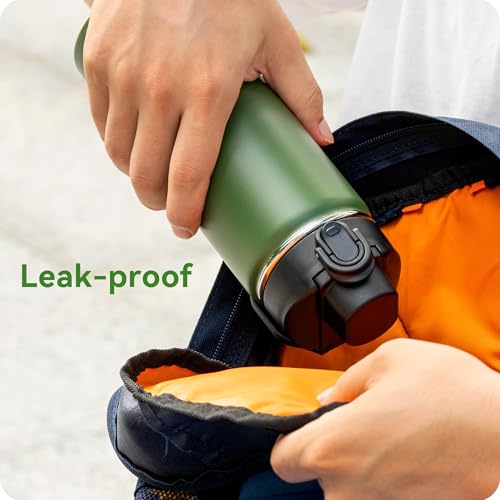Auto Flip Lid for Hydro Flask Wide Mouth Bottles - 1 Pack