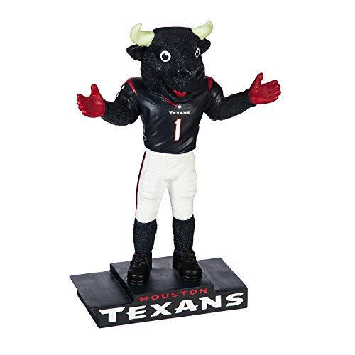 Houston Texans Mascot Statue - 12-Inch Hand-Painted Decor