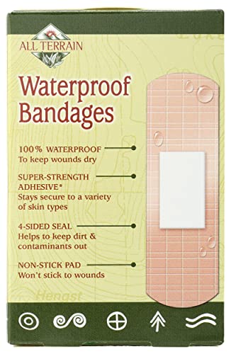 Waterproof Strong-Strip Bandages - 20 Count