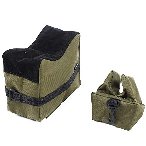 Shooting Rest Bag - Unfilled Rifle Gun Rest Bag - Army Green
