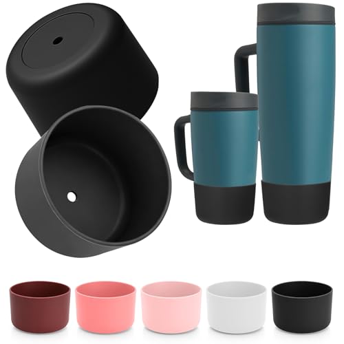 Silicone Boot for Owala SmoothSip Tumbler - 2-Pack, Black