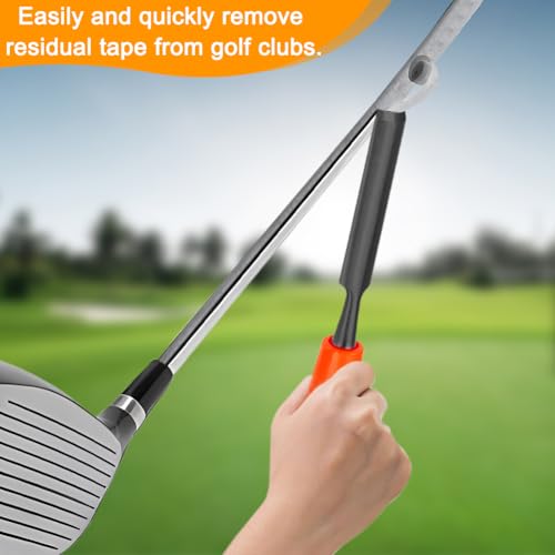 Golf Grip Tape Remover Tool - Durable Steel Blade Scraper