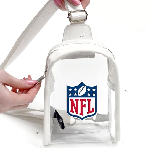 Clear Mini Sling Bag with 3D Logo - Green Bay Packers