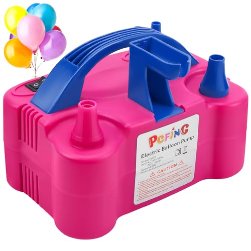 Electric Balloon Pump with Tying Tool | Portable Inflator for Parties