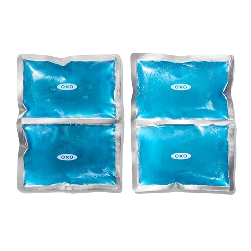 Dual-Compartment Ice Pack Set - Ocean Blue