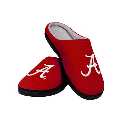 Alabama Crimson Tide Memory Foam Slide Slippers - Size 9-10
