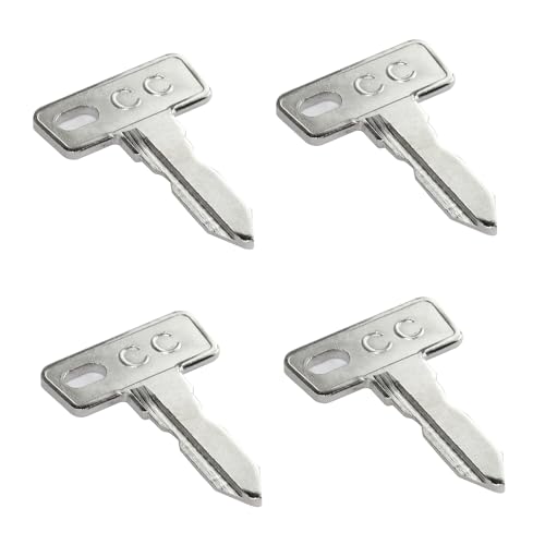 Golf Cart Keys Replacement - 4 Pack for Club Car DS & Precedent