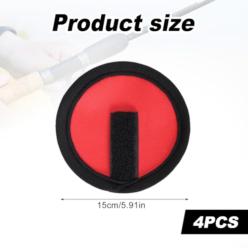Fishing Lure Covers - 4 Pack Fishing Hook Protectors 5.91 Inch