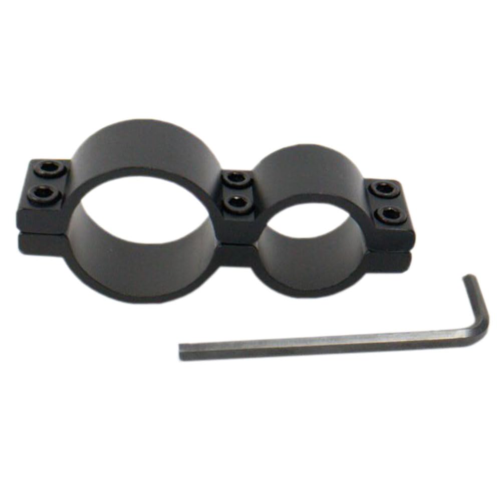 Calitte 19/25mm Torch Bracket Flashlight Mount Holder with Stainless Steel Screws