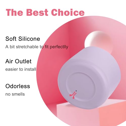 Silicone Boot for Owala Water Bottle - 2 Pack, 32 oz, Cream