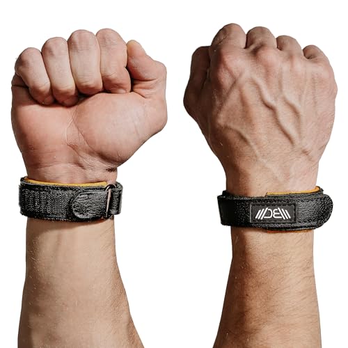WARM BODY COLD MIND PRO Black 2.0 Wrist Wraps - Slim Support for Gym & Cross Training