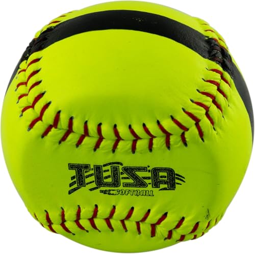 Bownet 4 Seams Spin Softball Training Ball for Pitching & Spin Control