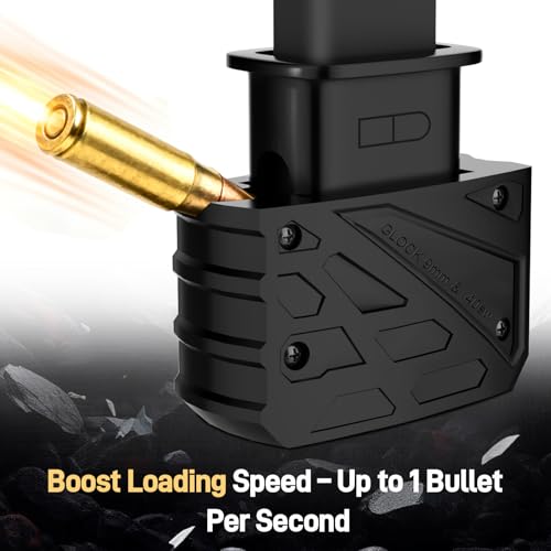 Glock Speed Loader for 9mm/.40 S&W - Quick Loading - Matte Black