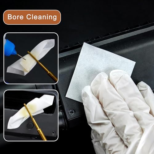 1000 Pcs Lint-Free Gun Cleaning Patches - 100% Cotton Cloth