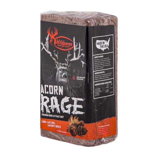 Long-Lasting Acorn Scent Deer Attractant Brick - 4lb