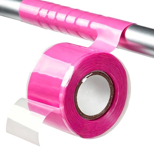 Self-Fusing Silicone Grip Tape - 1in x 12ft - Pink