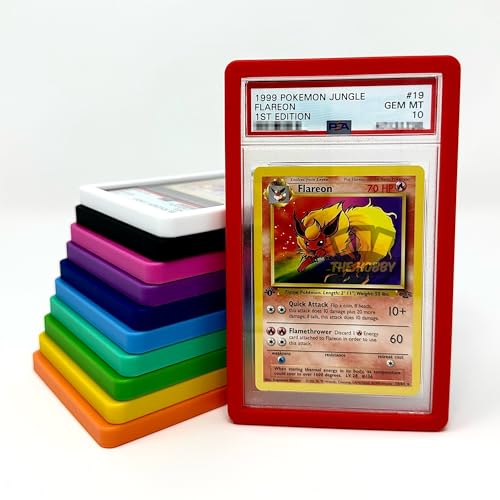 PSA Graded Card Bumper Guard - Red Shield Protector
