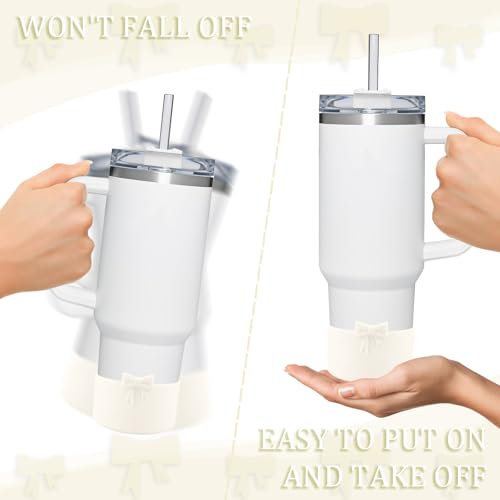 Silicone Protective Boot for Water Bottles - Off-White