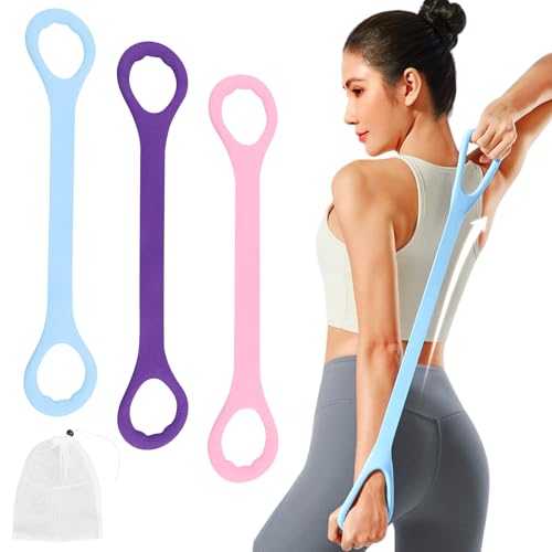 Figure 8 Resistance Band with Non-Slip Handles for Home Workouts