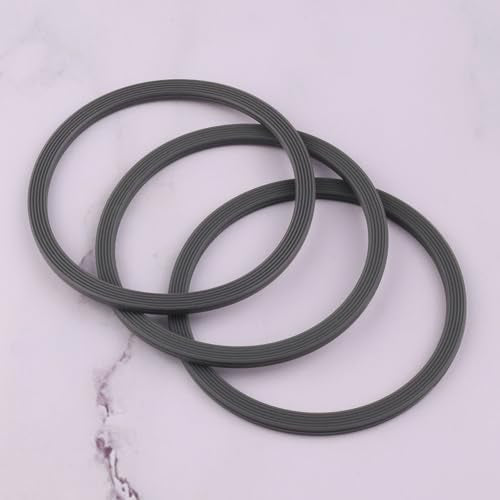 Silicone Replacement Gasket Seals for Straw Lids - 4 Pack