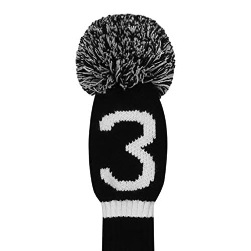Knit Golf Head Cover for Driver & Fairway Wood - FW 3