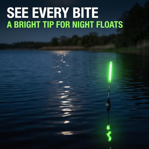 100Pcs 3mm Fishing Float Light Sticks - High Visibility Fluorescent Glow