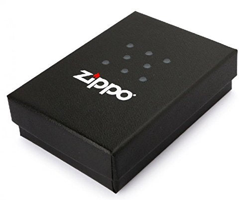 Zippo Street Chrome Windproof Lighter - Refillable, Made in USA