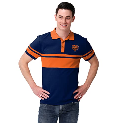 Men's Chicago Bears NFL Team Logo Polo Shirt - X-Large