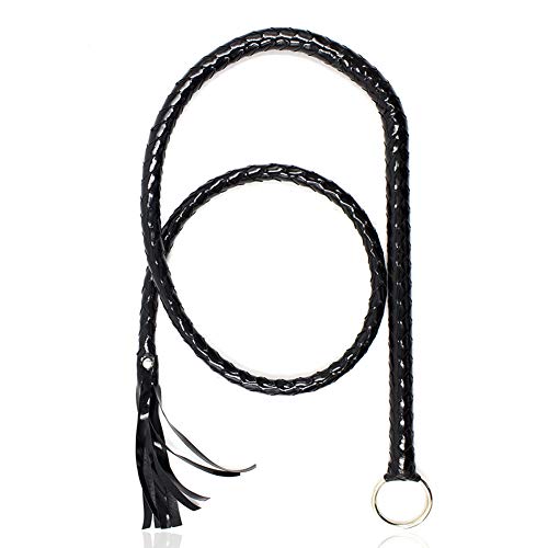 CALIDAKA 55in Riding Crop Whip for Horse Riding Sport – PU Leather Easy Grip