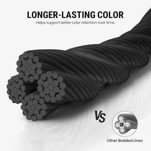 Onyx Braided Fishing Line - 6LB (0.06mm) Black - 150Yds