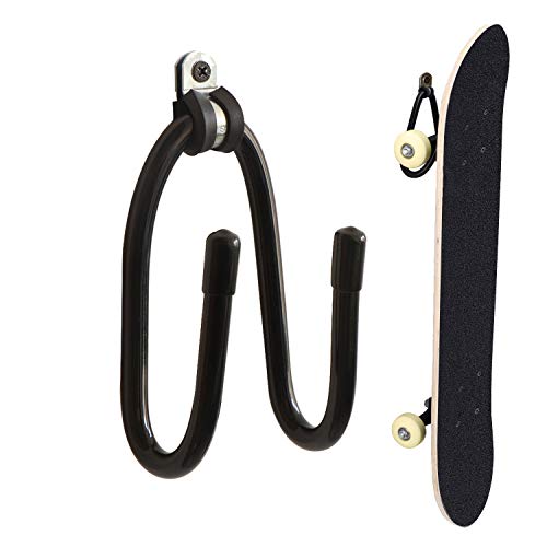 Adjustable Skateboard Wall Mount Hanger - V-Style Rack Display