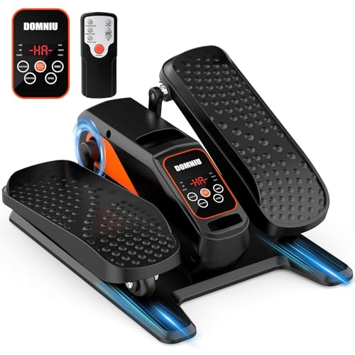 Under Desk Elliptical Machine - Portable Electric Pedal Exerciser, Black