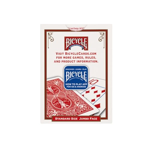 Jumbo Index Poker Playing Cards - Premium Rider Back Deck